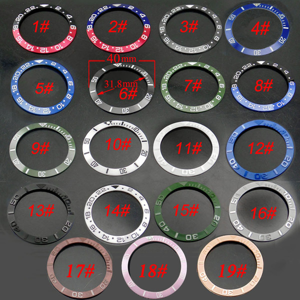 P349 Red Black Blue Green Ceramic/Titanium Bezel Fit GMT Automatic Watch Support Retail And Wholesale