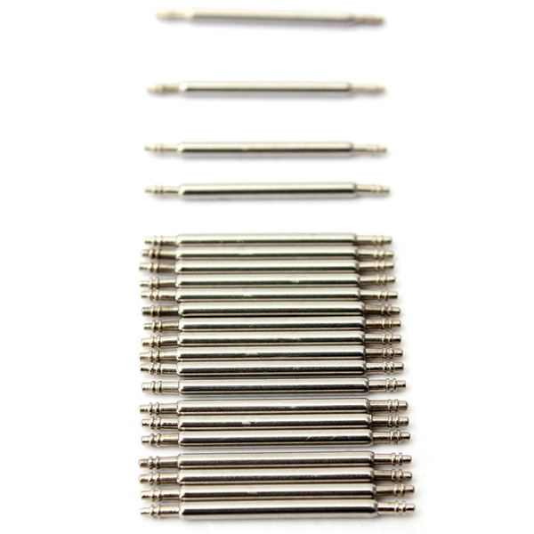 Hot Sale 100pcs 18mm Stainless Steel Watch for Band Spring Bars With Strap Link Pins Remover Watch Repair Tool