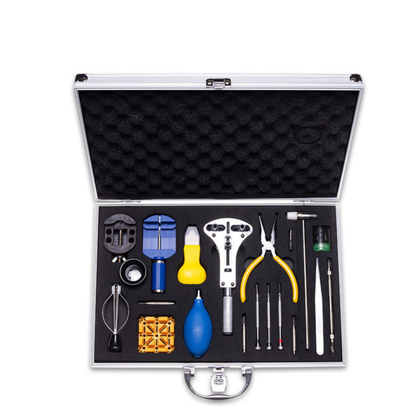 Elegant Watch Repair Tool Kit Professional Watchmaker Dedicated Device Case Opener Precision Screwdrivers Small Hammer Watch Tools Set