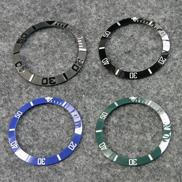 Black Blue Green Ceramic Bezel insert Fit GMT Automatic 40mm size Watch Support Retail And Wholesale