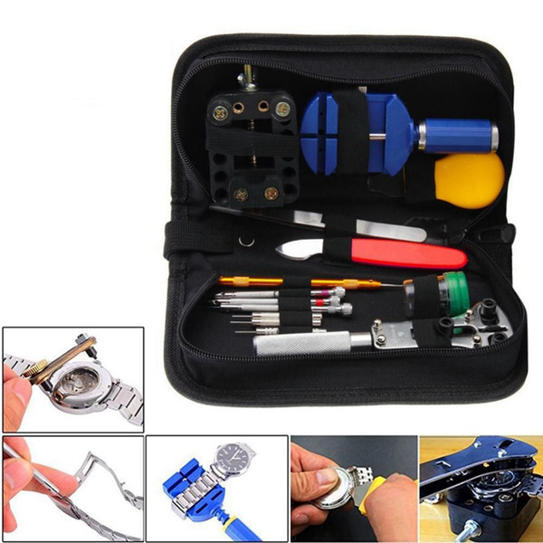 Watch Repair Kit Case 144pcs/set Watch Opener Watchmaking Tools Presto Plunger Puller Spring Bar Horloge Gereedschap Repair Tools OOA4664