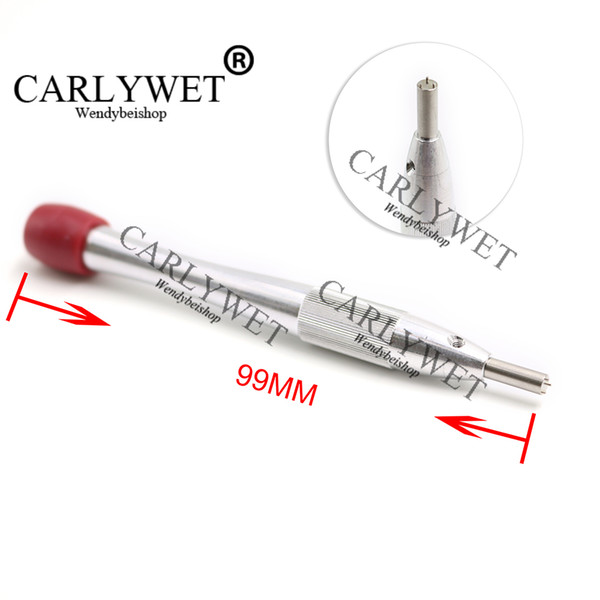 CARLYWET SCREWDRIVER 6096 Watch Case High Precision Blades Stainless Steel 3 PRONG Screws Repair Tool Kits