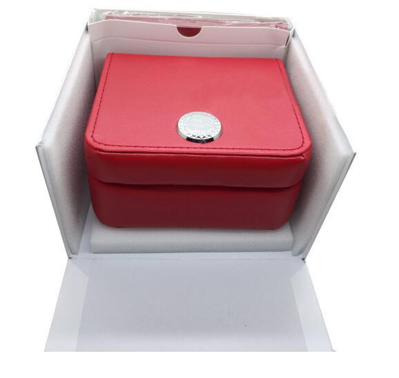 Factory Sale New Luxury Mens Original Brand Red Boxes Papers Watches Booklet Card Gift For Man Men Women Watch Boxes