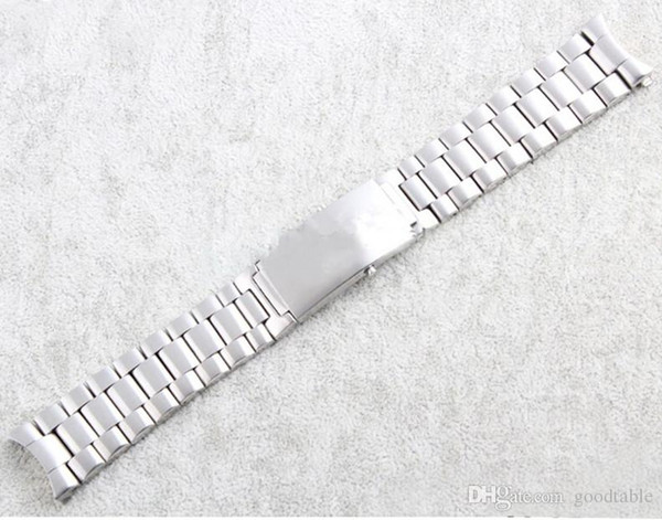 Quality Solid stainless steel Men's Watch band 20mm 22mm Luxury Bracelet