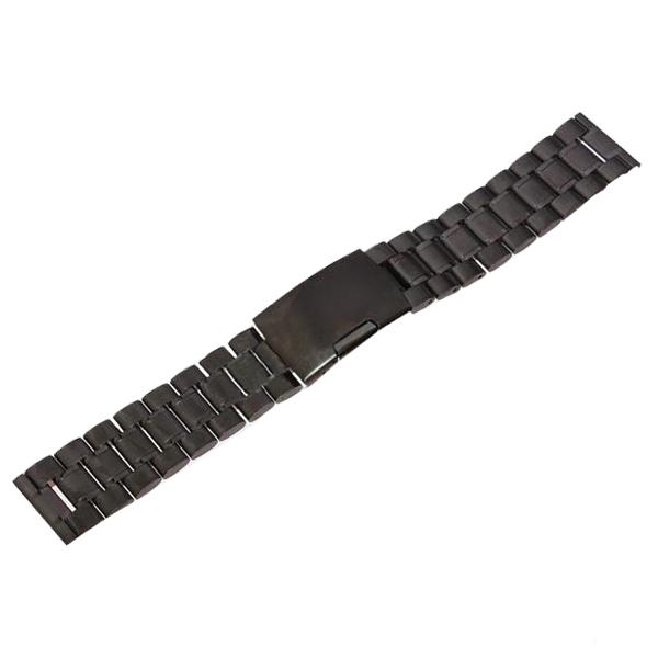 Stainless steel watch strap 22mm Watch Band Band Metal Black