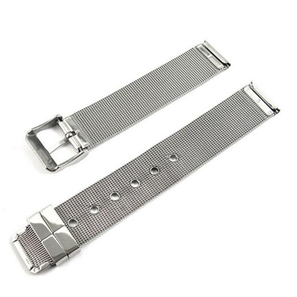 Hot Sale Watch Band 14/16/18/20/22/24mm Stainless Steel Watch Mesh Bands Strap For Wristwatch Double Clasp Bracelet DropShipping