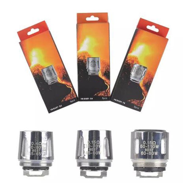 TFV8 Baby Coil Head V8 Baby M2 0.15ohm 0.25ohm Core Replacment coil SmokTech