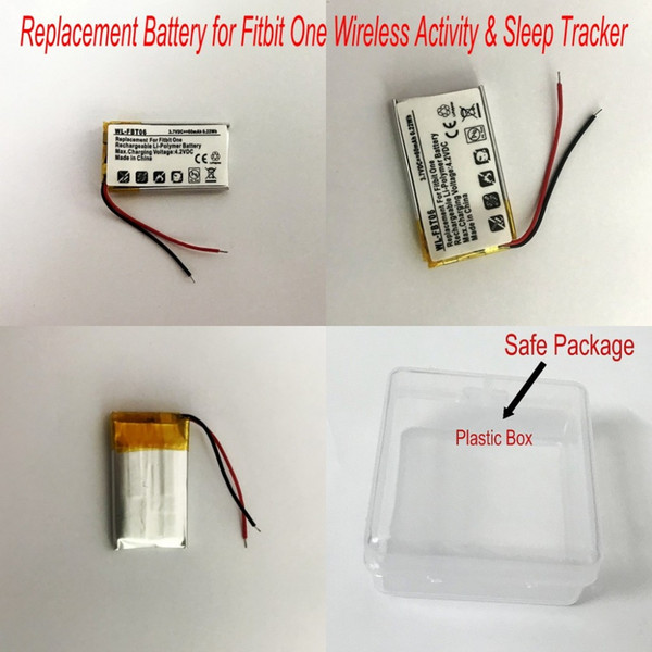 New Replacement 60mAh 0.22Wh Battery for Fitbit One Wireless Activity & Sleep Tracker Fitbit One Battery + Gift