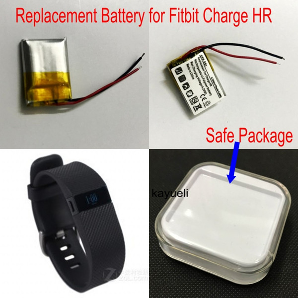 New Replacement 70mAh 0.26Wh CPP-591 Baery for Fitbit Charge HR Smartwatch Baery + Gift