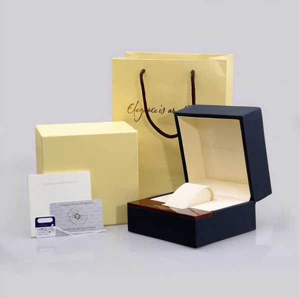 Mens For Longinesity Watch Box Original Inner Outer Woman's Watches Boxes Men Wristwatch Papers