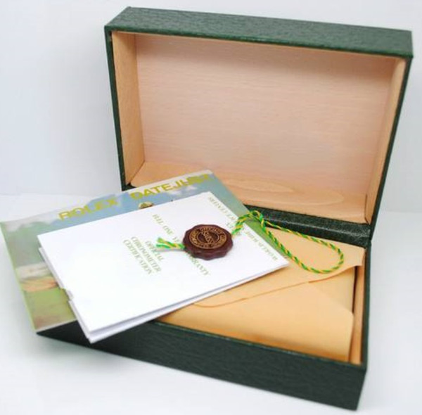 Factory sale AAA Quality Green Brand Watch Original Box Gift Boxes 116610 116660 116710 116500 GMT Watch BoX