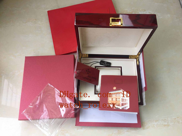 Free Shipping High Quality PP Watch Red Nautilus Original Box Papers Certification 5167 5711 5712 5990 5980 Watches