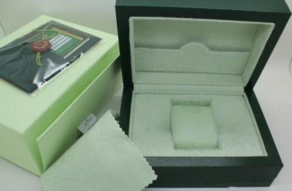 2019 hot luxury brand watch Green Original Box High quality gift watch box With certificate bag Card Papers 0.8KG For Rolex Watch Box