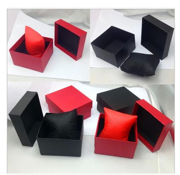 bracelets box Watch Box Gift Jewelry box Necklace box 8*8.5*5.5cm watches box paper Watch Box with Pillow 230115