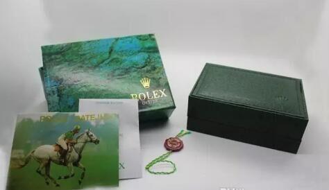 Free shipping Luxury watch Mens For ROLEX Watch Box Original Inner Outer Womans Watches Boxes Men Wristwatch Green box booklet card