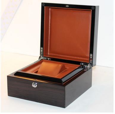 Free shipping superior quality Luxury Piano Lacquer watch boxes cases brown wooden box jewelry Collection Storage gift box PU interior