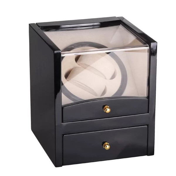 Automatic Watch Winder For Mechanical Watch Box Holder Display Winding Jewelry Storage Watches Box Case High Gloss Paint Gift