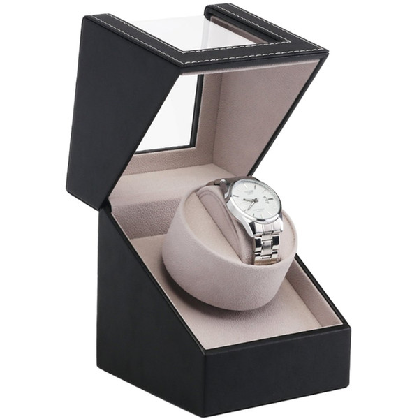 GENBOLI High Class Motor Shaker Watch Winder Holder Display Automatic Mechanical Watch Winding Box Jewelry Watches Box