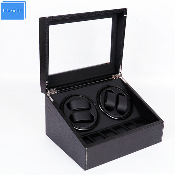 Watch winder box safe japan 2 motor rotate automatic watches storage display cabinet maquinaria reloj cajas fuertes uhr beweger