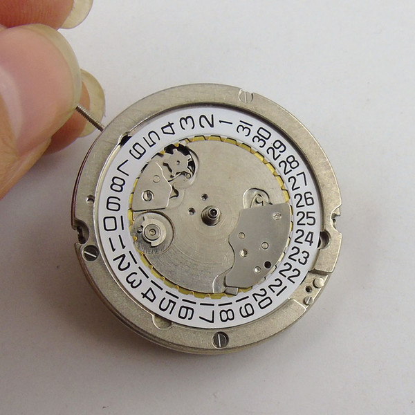 Vintage Round Mechanical Automatic movement ST2555 small second hand date watch movement M7