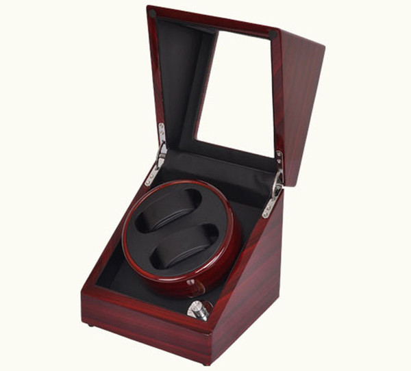 Wholesale- 2+0 Winder watch Box For Mechanical Watches