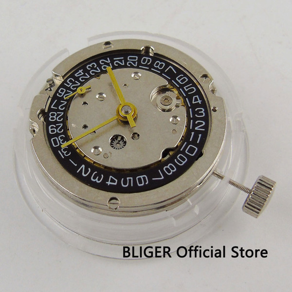 Mechanical ST2557 GMT Function Automatic Self-Wind Movement Date Display Small Second Hand Watch Movement BM8