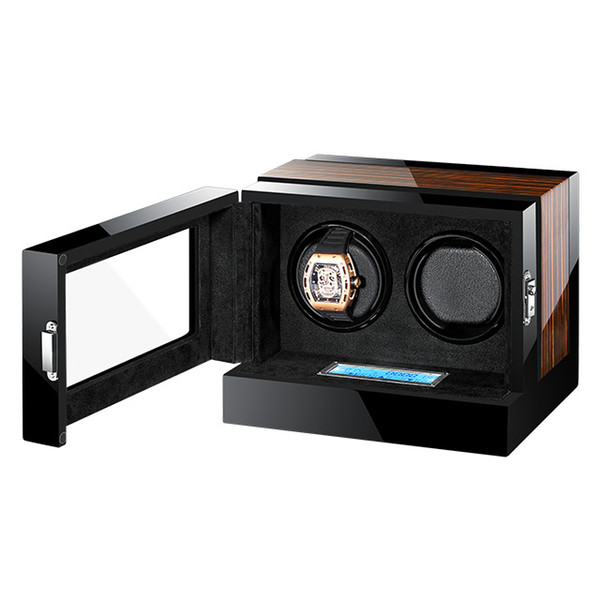 universe watch winder black hot sell mabuchi motor automatic watch safe winder 2