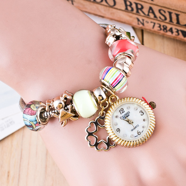 Female Bracelet table Diamond Pendant Brand Fashion Ladies watches and selling