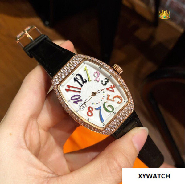 BLACK Swiss movement All work QUARTZ STOCK HOT Rose gold 32 MM CASE entity women watch sport wholesale new Stainless steeL womens watches