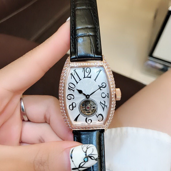 Rose gold lady diamond 32MM case automatic women watch sport luxury fashion new Stainless steel womens watches