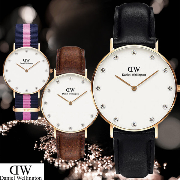 2018 new best-selling women's Daniel Wellington watch 36mm stone face ladies watch luxury brand quartz watch DW Relogio Montre Femme ..