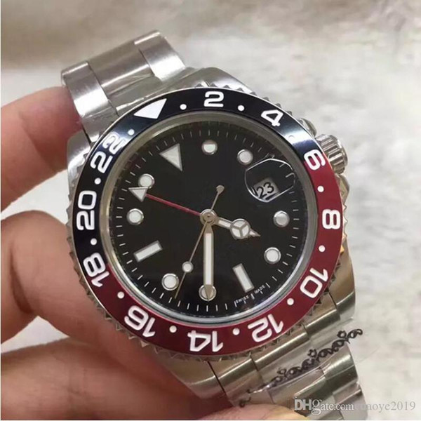 2019 luxury Watch famous mens watches fashion designer automatic day made winner 44mm Mens 4 pin dial Quartz master male clock gmt relogio