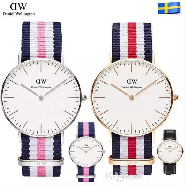 New fashion Brand watch 36mm Women DW Watches montre homme luxury woman watches Quartz wrist watches clock Relogios masculino Relojes hombre