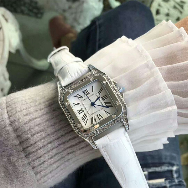 New luxury women dress watch car diamond bezel roma word dial quartz watches bee casual gc fashion c di stwatch vers