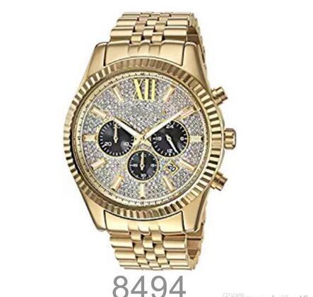 2018 New Fashion classic business big Dial women's Watch 8494 8515 + Original box + Wholesale and Retail + Free Shipping