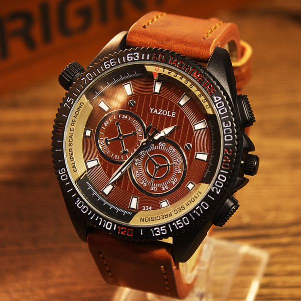 334 fashion students watch outdoor sports personality belt luminous men's fashion trends quartz male watch