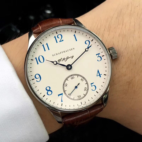 Watches aaa Original brand Mens women watches Hand-winding mechanical movement 44mm watch cowhide Leather strap W545408 luxury brand watches