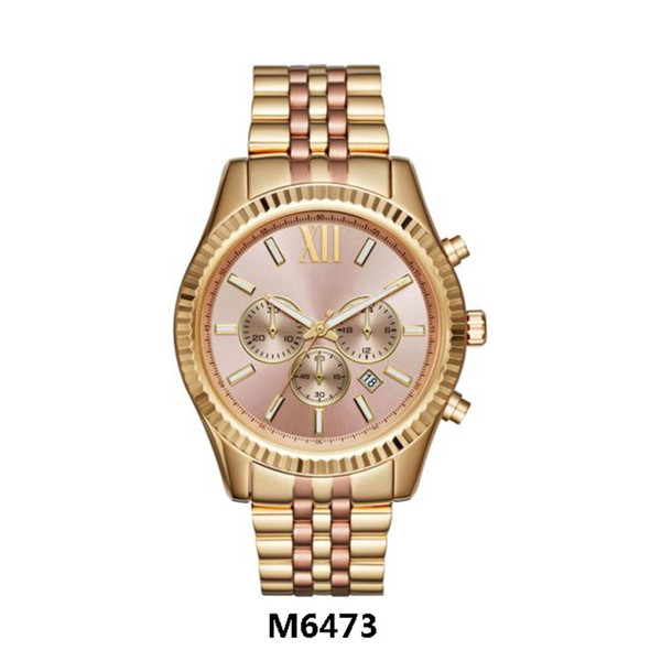 Fashion classic business big Dial Watch M8561 M6473 + Original box + Wholesale and Retail + Free Shipping