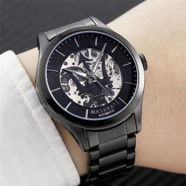 2019, the new watch will be the automatic mechanical precision steel , stainless steel belt mechanical maserati watch luxury bra