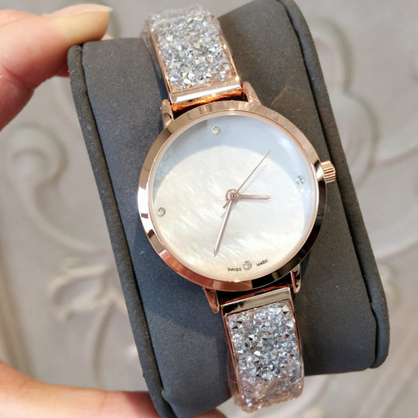 2019 New Model Fashion Luxury Women Watch With Diamond rose gold Special Design Relojes De Marca Mujer Lady Dress Watch Quartz drop shipping