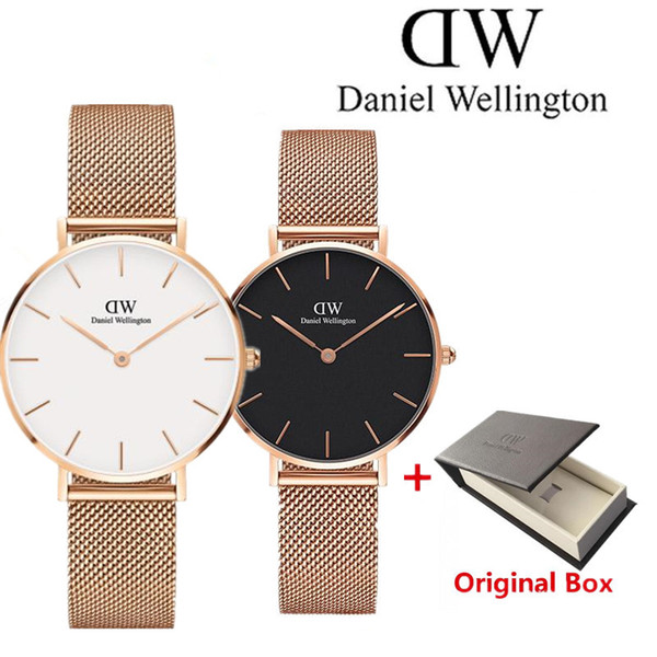 brand high quality dw watch woman simple clock elegant silver elegant 32MM stainless steel women quartz Daniel Wellington watch