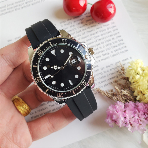 New Men's 40mm Rubber Bracelet 116660 DWELLER Quartz Business Casual SEA mens Watch