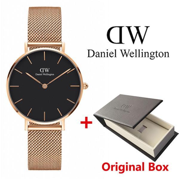 New Fashion Girls Steel strip Daniel Wellington watches 32mm women watches Brand Quartz Watch DW Clock Relogio Feminino Montre Femme