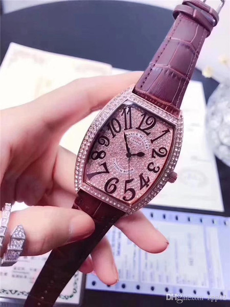 luxury brand women's watch rhinestones starry Franck business casual watch sports military women's quartz watches.