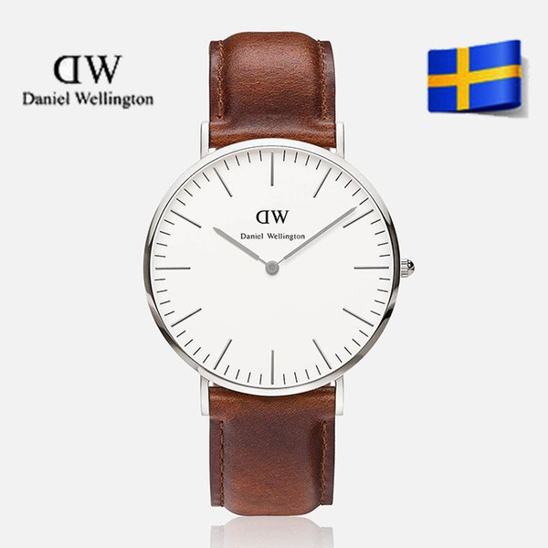 HOT NEW Daniel Wellington Classic Luxury Famous Brand Fashion Quartz Watch Men Wristwatches Ladies Watches 40MM/36MM Colorful Sports Watch