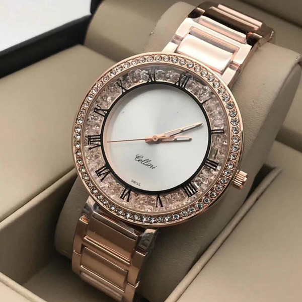 Rolxe Womens watches MK watches Diamond watch girl fashion rose gold quartz watch female watches wholesale