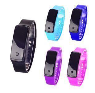 LED Bracelet Watches Men Womens Digital Watches Sport Men Military Clock Kids Electronic Silicone Watch
