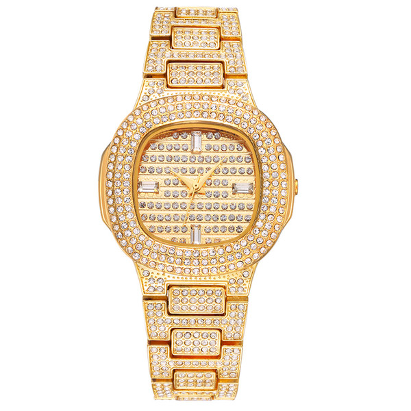 Bussiness Quartz Watch Famous Brand Bu Diamond Watch Stainless Steel Timepiece Women Golden Clock Ladies Designer Watch
