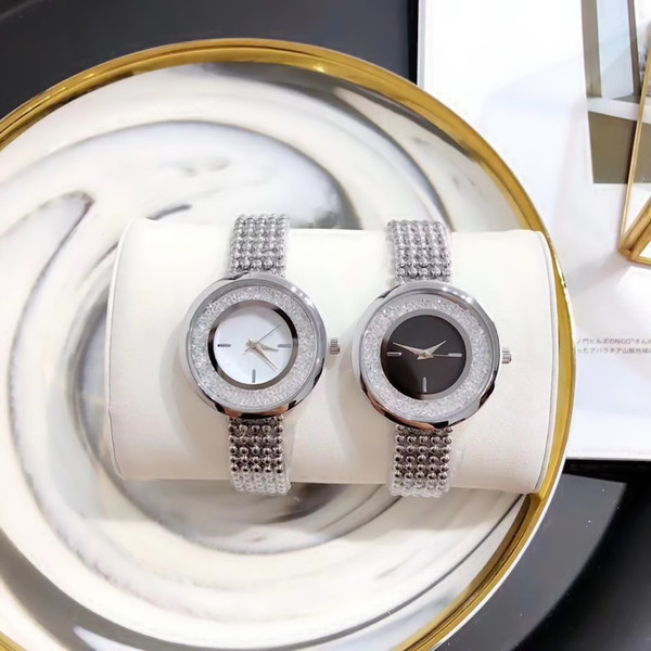 aaa luxury brand women watches Fashion casual diamond Wristwatches 2018 new quartz dress watch High-quality Gold and silver