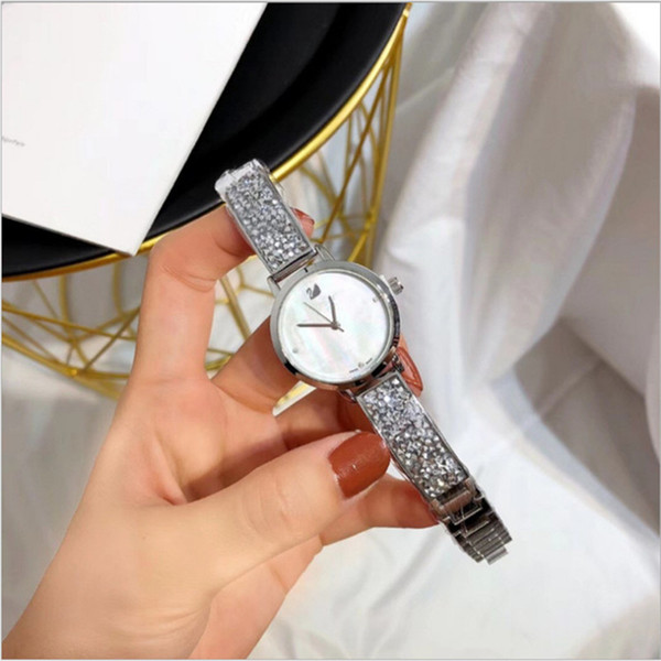 New Model Fashion Luxury Brand Women Watch With Diamond Special Design Relojes De Marca Mujer Lady Dress Watch Quartz free shipping